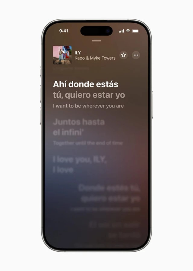 Công nghệ Apple Intelligence tích hợp AI để dịch trực tiếp, gợi ý thông minh và đơn giản hóa thao tác.