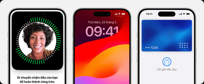 Đảm bảo Face ID đã được bật cho các chức năng như mở khóa, thanh toán Apple Pay.