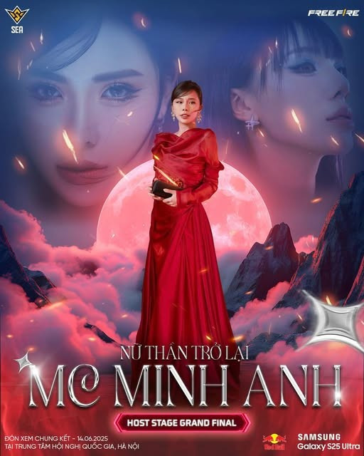 Sau thời gian im ắng, MC Minh Anh, biểu tượng sắc đẹp của làng Esports chính thức trở lại với vai trò host tại Chung Kết FFWS SEA 2025 SPRING.