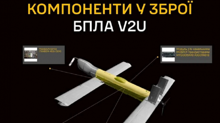 UAV có sải cánh 1,2 m, bay 1 giờ với tải trọng 3,5 kg và tốc độ 60 km/h.(Ảnh: pravda)