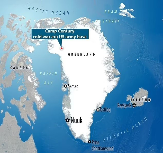 Phát hiện này ngay lập tức thu hút chú ý bởi Greenland là điểm nóng chiến lược mà cựu Tổng thống Trump từng công khai muốn mua từ Đan Mạch.(Ảnh: War History Online)