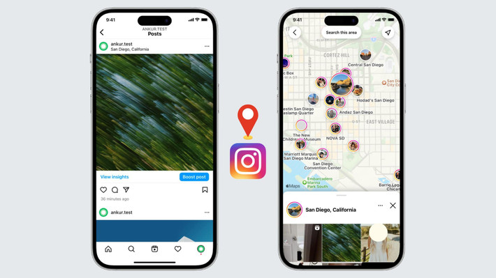 Tính năng này cho phép chia sẻ vị trí theo thời gian thực, tương tự Snap Map của Snapchat.
