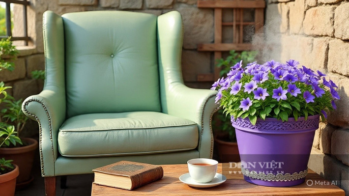 Trồng trong nhà hay ngoài trời đều mê hoặc Từ viền sân vườn, bồn cây đến chậu treo trong nhà, Campanula đều phát huy hết vẻ đẹp duyên dáng, làm không gian thêm sinh khí và dịu dàng.