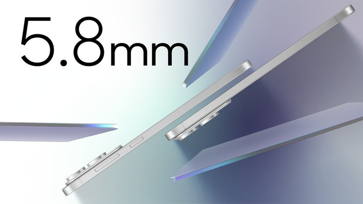 Galaxy S25 Edge là mẫu Galaxy S mỏng nhất từ trước đến nay với độ dày chỉ 5.8mm và trọng lượng chỉ 163g. (Ảnh: Thanh niên Việt)