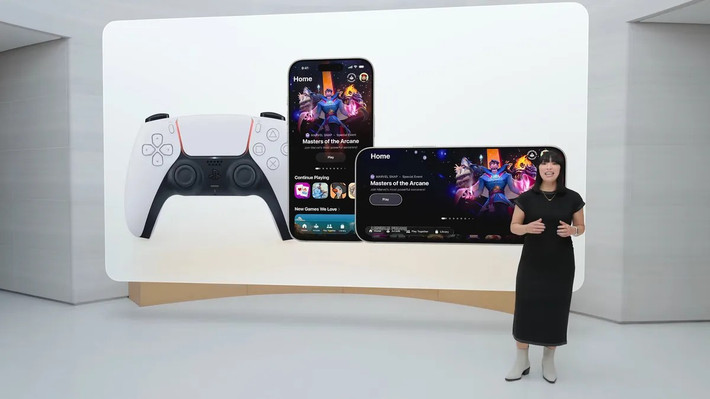 Thư viện trong Games hiển thị toàn bộ trò chơi đã tải, cho phép khởi chạy trực tiếp mà không cần thoát ứng dụng. (Ảnh: CNET)