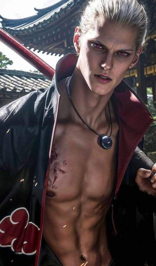 Pain hiện lên đúng chất thủ lĩnh lạnh lùng, còn Deidara và Hidan vẫn giữ nguyên nét điên loạn đầy ám ảnh.