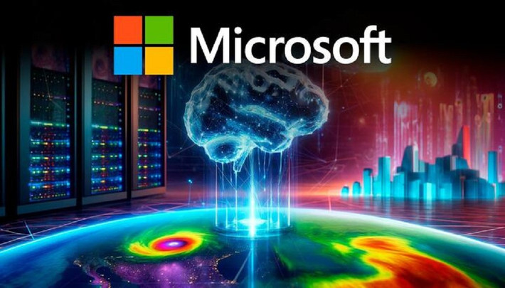 Microsoft cũng phát triển Aurora, AI có thể dự đoán chính xác các hiện tượng thời tiết nghiêm trọng như siêu bão Doksuri.