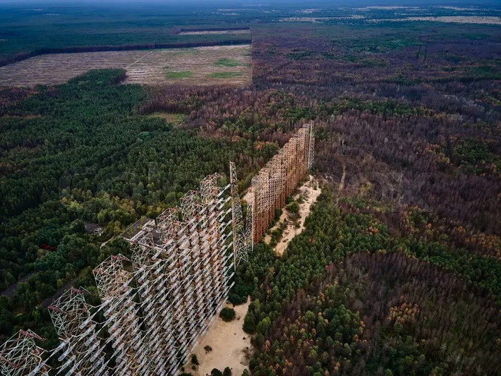 Sau thảm họa Chernobyl năm 1986, Duga bị bỏ hoang và chìm vào quên lãng, bị cô lập suốt nhiều thập kỷ trong vùng cấm. (Ảnh: Colourbox)