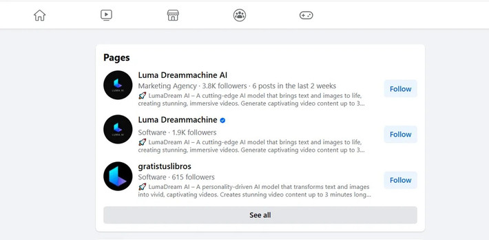 Các trang như “Luma Dreammachine AI” hay “CapCut AI” giả danh nền tảng tạo video, hình ảnh bằng trí tuệ nhân tạo để lừa người dùng.(Ảnh: morphisec)