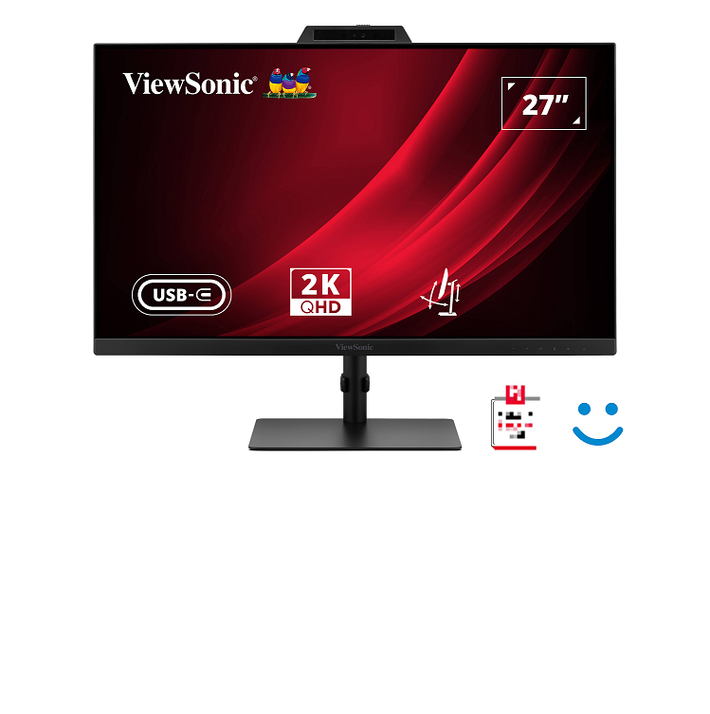 ViewSonic vừa giới thiệu dòng màn hình VG41V mới với webcam hồng ngoại hỗ trợ đăng nhập bằng khuôn mặt qua Windows Hello.