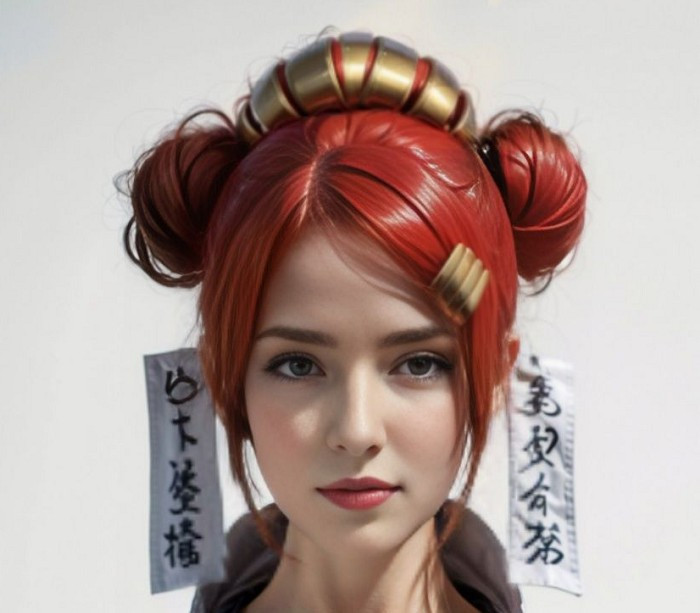 Nhờ công nghệ AI, nhan sắc của Mito đã được tái hiện sống động và hoàn hảo.