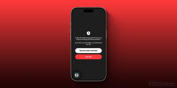 Khi phát hiện người trong cuộc gọi có dấu hiệu cởi đồ, FaceTime sẽ tự động đóng băng video và âm thanh ngay lập tức.