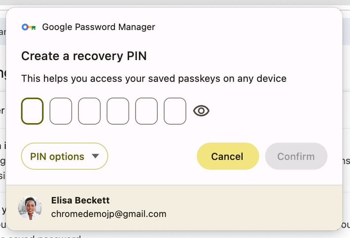 Giải pháp được Google đề xuất là chuyển sang “passkey” - mã khóa sinh trắc học không thể sao chép hay đoán ra.