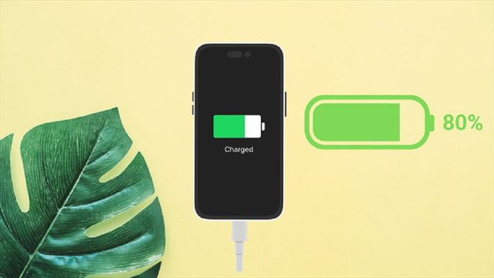 Giữ pin ở mức 20-80% là lý tưởng để duy trì tuổi thọ pin lithium-ion lâu dài.