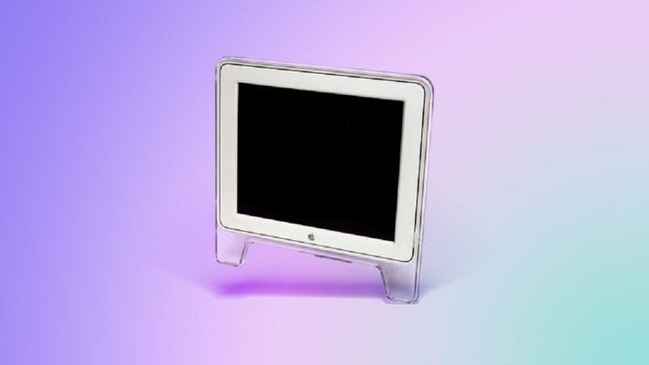 4. Studio Display ra mắt năm 1998 với thiết kế thanh lịch, màn hình LCD phẳng 15 inch gây ấn tượng trong giới công nghệ.