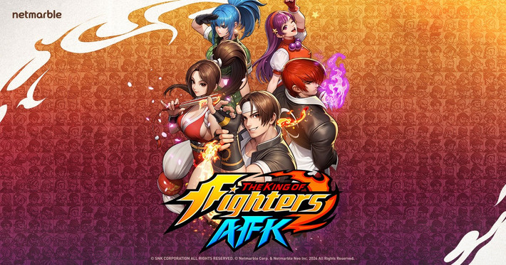 2. THE KING OF FIGHTERS AFK mang lại trải nghiệm idle RPG kết hợp pixel art hoài niệm cùng dàn nhân vật KOF huyền thoại.