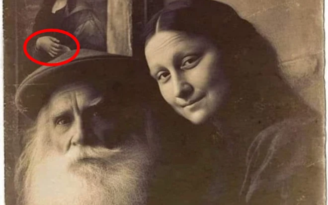 Lộ ảnh Leonardo da Vinci chụp chung Mona Lisa, chuyên gia lập tức lý giải