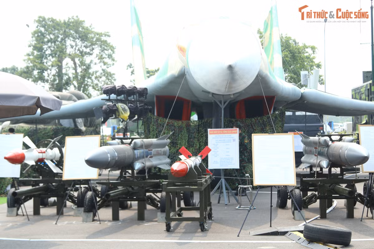 Cùng với mô hình Su-30MK2 là 5 loại tên lửa được trang bị cho dòng tiêm kích đa năng hiện đại nhất của Việt Nam. Các tên lửa này là nền tảng tạo nên sức mạnh của "Hổ mang chúa" Su-30MK2 trong mọi nhiệm vụ từ không chiến, tấn công mặt đất đến chống hạm.