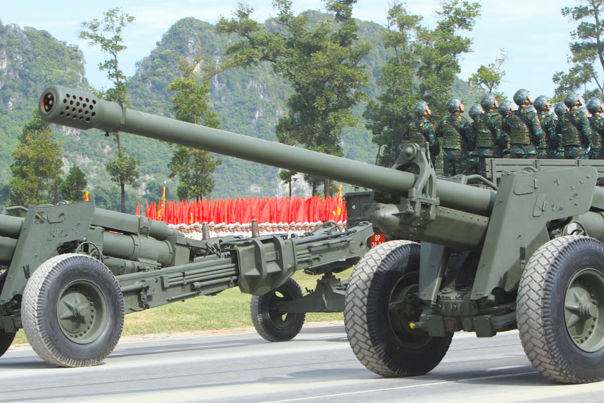 Mẫu pháo kéo M46 có tầm bắn xa nhất là 27.150m; tốc độ bắn 5-8 viên/phút; phạm vi góc hướng từ -25 đến 25 độ; phạm vi góc tầm từ 0 đến 45 độ.