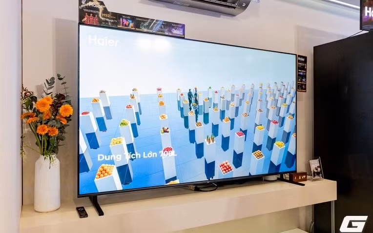 Đáng chú ý, các thương hiệu Trung Quốc đang trở thành lực lượng thống trị thị trường TV Nga khi liên tục chiếm những vị trí dẫn đầu về sản lượng bán ra. Haier hiện đứng đầu với 9% thị phần, tiếp theo là Xiaomi với 8%, TCL đạt 7% và Hisense nắm giữ 6%, cho thấy sức hút ngày càng lớn của các thương hiệu đến từ Trung Quốc đối với người tiêu dùng Nga. (Ảnh: Genk)