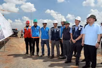 Phó Thủ tướng Thường trực Phạm Gia Túc kiểm tra tiến độ sân bay Long Thành 