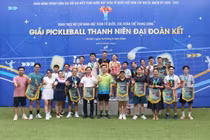Sôi động giải Pickleball Đoàn TNCS Hồ Chí Minh - Mặt trận Tổ quốc Việt Nam