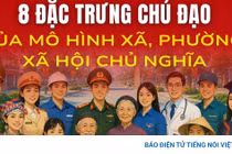 8 đặc trưng chủ đạo của mô hình xã, phường xã hội chủ nghĩa