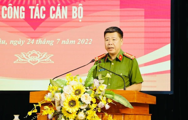 Chân dung tân Phó cục trưởng Cục An ninh điều tra Phan Thành Bá