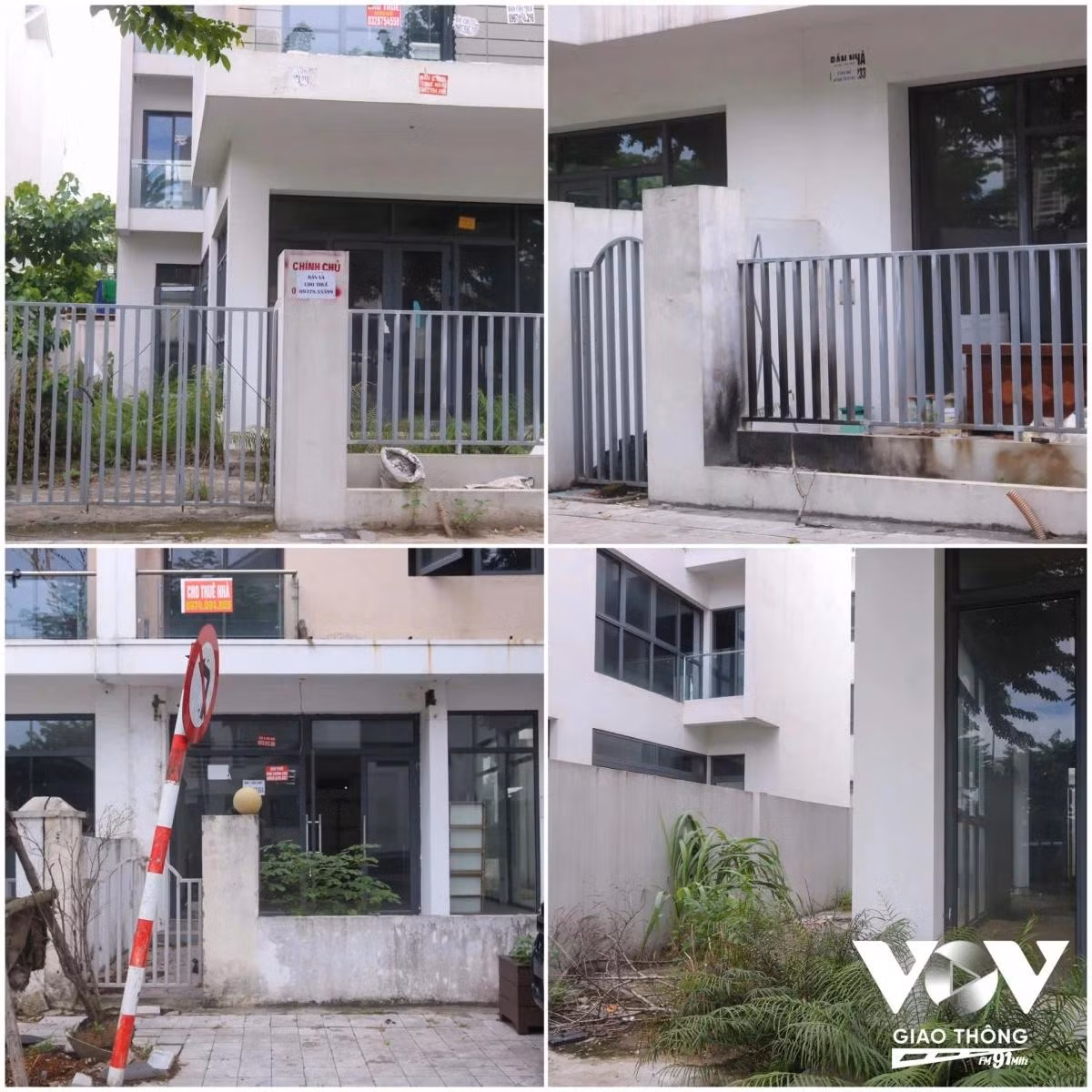 Chất lượng nhà ở không được đảm bảo, việc vắng chủ kéo dài khiến nơi đây trở thành một dãy nhà hoang ngay giữa lòng đô thị.