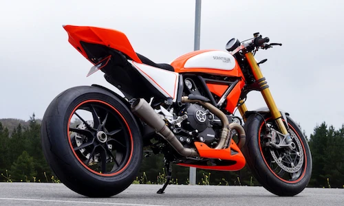 "Hàng kịch độc" Ducati Scrambler kết hợp superbike 1199