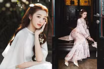 Ngắm 'hot girl Tây Bắc' Karty Chang trong loạt áo dài chào Tết