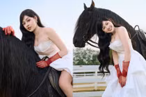 'Hot girl trứng rán' Trần Thanh Tâm xuất hiện bên 'người bạn diễn' đặc biệt