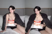 'Hot girl tóc tém' đón sinh nhật với bộ ảnh vừa ngọt ngào vừa gợi cảm