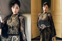 Hot girl Tammy Phạm giao diện 'mợ hai' sang chảnh, cuốn hút trong tà áo dài 
