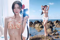 "Hot girl Tây Bắc" diện bikini, khoe đôi chân dài miên man