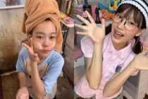 Cô gái Thái Lan nổi tiếng với những video quay cảnh tắm gội