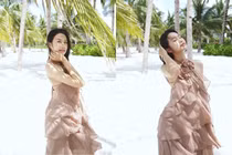 Doãn Hải My gây thương nhớ khi khoe dáng ngọt ngào trên bãi biển