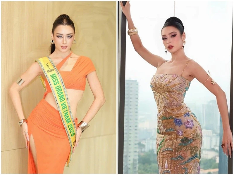 [GALLERY] Emoura Phạm biến hóa phong cách ở Miss Grand International 2026