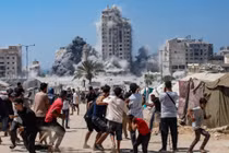 Israel san phẳng tòa tháp ở Gaza, tuyên bố "cổng địa ngục" đang mở