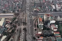 Cận cảnh hầm chui Kim Đồng - Giải Phóng trước ngày thông xe