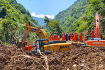 Sạt lở đất ở Trung Quốc, 21 công nhân lâm nghiệp thiệt mạng
