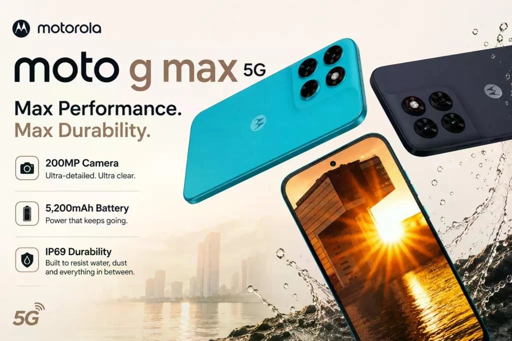 [GALLERY] Motorola mang camera 200MP lên Moto G Max