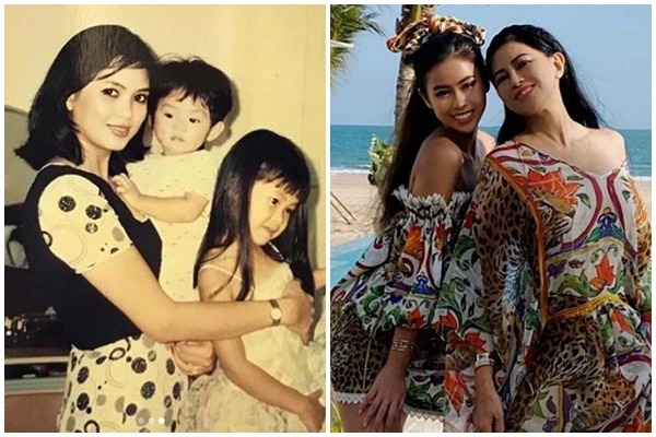 Mẹ rich kid Tiên Nguyễn lộ nhan sắc thời trẻ làm MXH “dậy sóng”