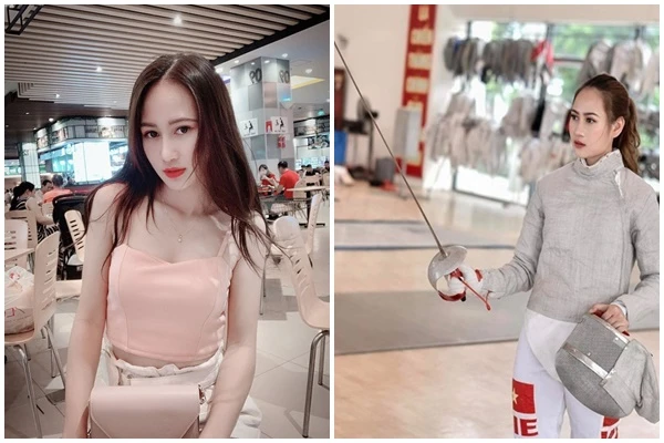 Nữ kiếm thủ gây sốt mạng với gương mặt đẹp chẳng kém hot girl