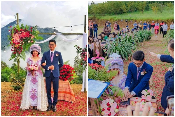 Đám cưới vùng cao gây sốt mạng, giản dị mà đẹp như mơ