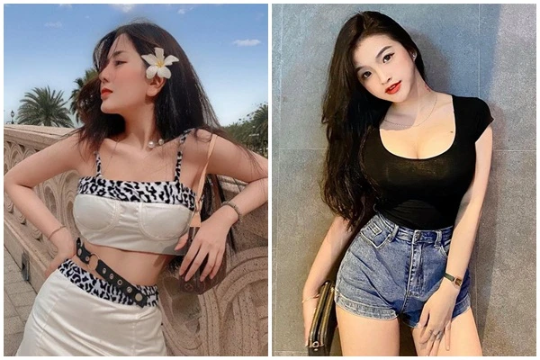 Hai hot girl Việt gây chú ý “mặt học sinh, thể hình phụ huynh”