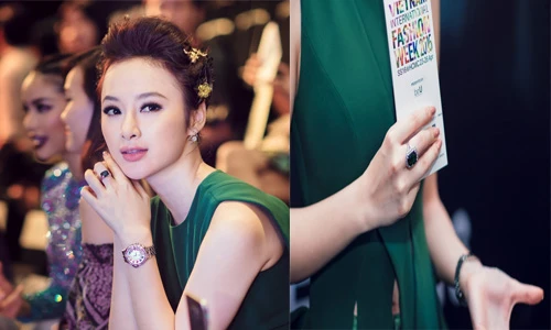 Phát hoảng giá set đồ hiệu mới nhất của Angela Phương Trinh