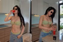 Diệp Lâm Anh chăm diện bikini táo bạo sau khi yêu tình trẻ