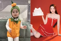 Hot face sao Việt: Con gái Khánh Thi - Phan Hiển hoá trang dịp Halloween