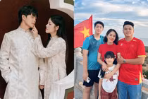 Hot face sao Việt: Vợ chồng Puka - Gin Tuấn Kiệt cùng diện áo dài đón xuân
